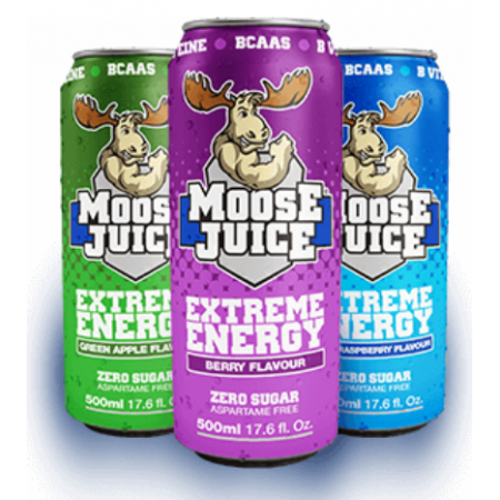 Muscle Moose - Energy Juice BULK DEAL - Buy 2 GET 1 FREE